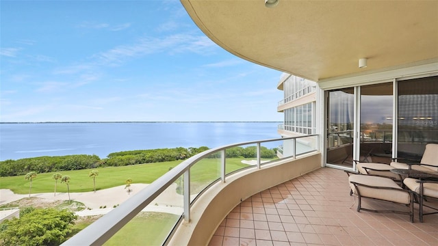 3060 Grand Bay Blvd Unit 182, Longboat Key, FL 34228 - balcony featuring a water view
