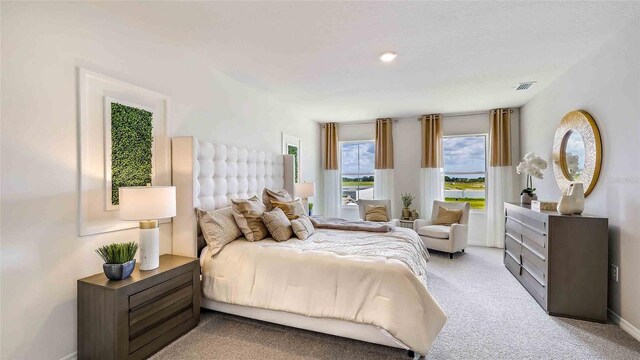 18313 Canopy Pl, Lakewood Ranch, FL 34211 - bedroom featuring light colored carpet and baseboards
