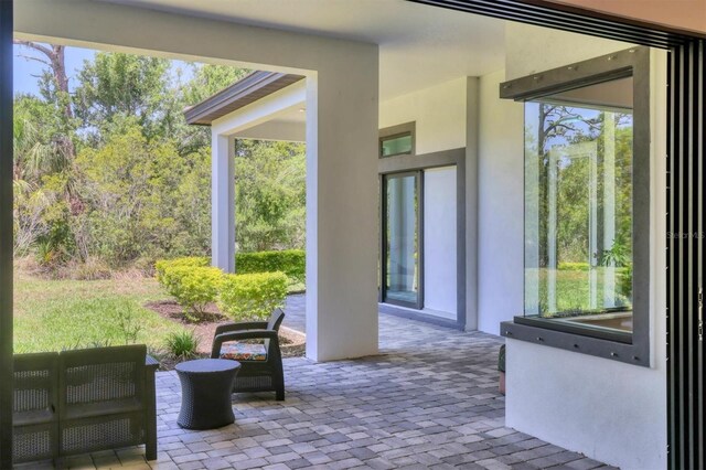 view of patio