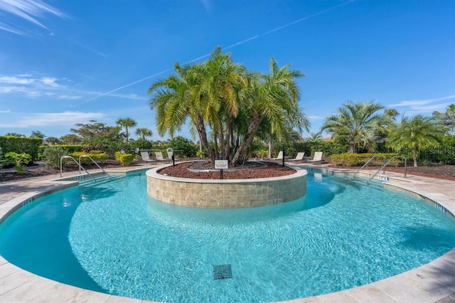 view of community pool