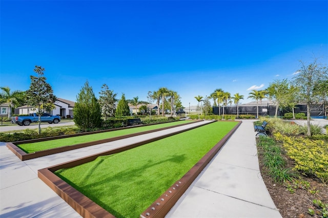 5770 Long Shore Loop, Sarasota, FL 34238 - view of property's community with a game area and a residential view