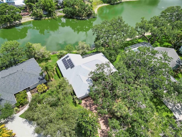 4443 Robin Hood Trl W, Sarasota, FL 34232 - aerial view of a nearby body of water