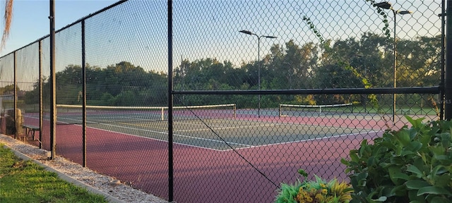 7102 52nd Dr E, Bradenton, FL 34203 - view of tennis court with fence