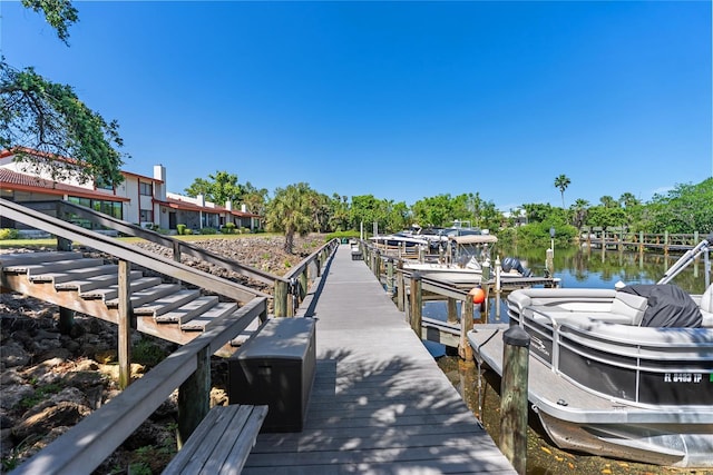 709 Sorrento Inlt Unit 709, Nokomis, FL 34275 - dock with a water view