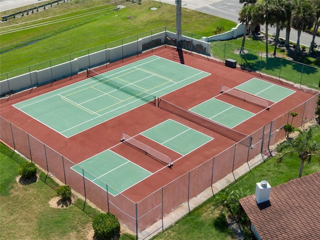 709 Sorrento Inlt Unit 709, Nokomis, FL 34275 - view of tennis court