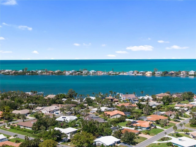 709 Sorrento Inlt Unit 709, Nokomis, FL 34275 - aerial perspective of suburban area with a nearby body of water
