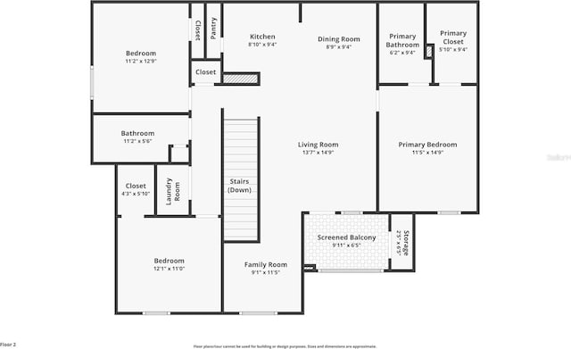 8926 Manor Loop Unit 201, Lakewood Ranch, FL 34202 - floor plan / room layout