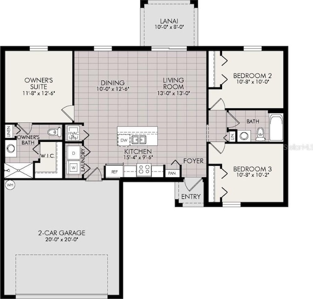23257 Mccandless Ave, Punta Gorda, FL 33980 - home floor plan