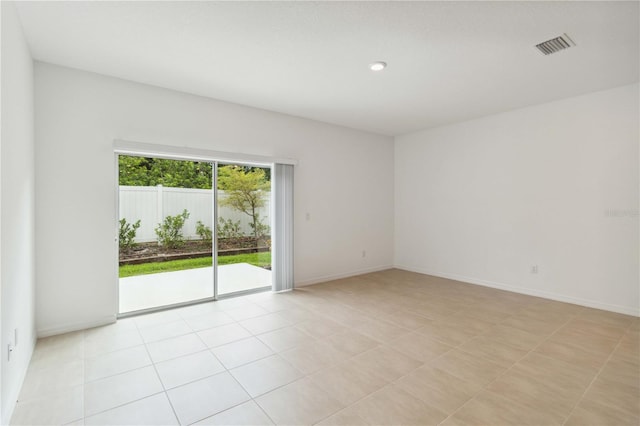 9064 Driven Snow St, Sarasota, FL 34241 - unfurnished room featuring baseboards and recessed lighting