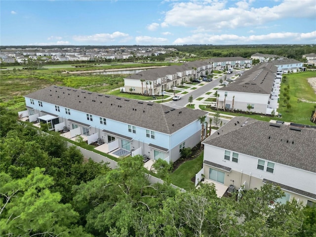 9064 Driven Snow St, Sarasota, FL 34241 - aerial view of residential area featuring a large body of water