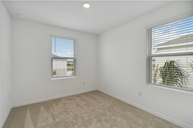 9064 Driven Snow St, Sarasota, FL 34241 - unfurnished room with healthy amount of natural light, carpet flooring, and baseboards