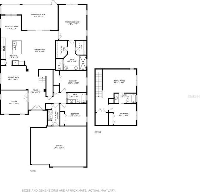 13708 Old Creek Ct, Parrish, FL 34219 - room layout
