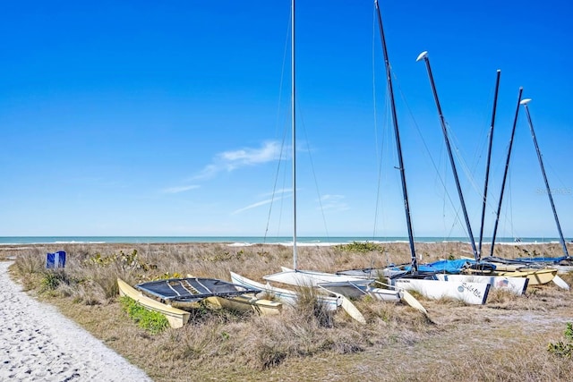 6157 Midnight Pass Rd Unit E73, Sarasota, FL 34242 - water view with local beach