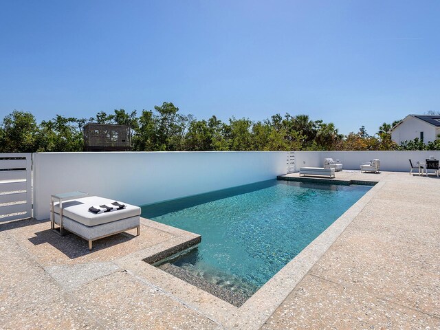 7647 Sanderling Rd, Sarasota, FL 34242 - view of pool with a patio area
