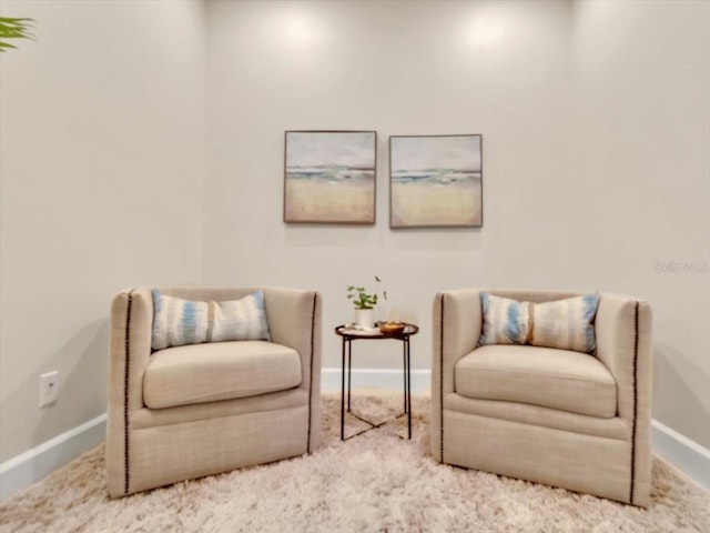 635 Chipper Dr, Sun City Center, FL 33573 - sitting room featuring baseboards