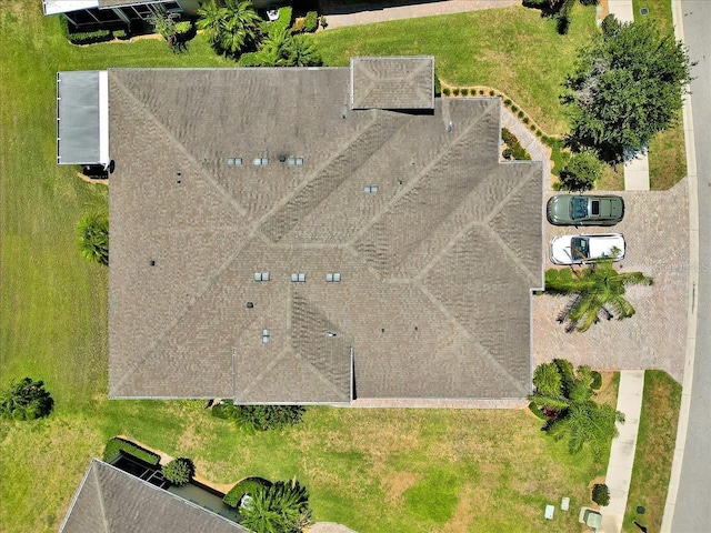 635 Chipper Dr, Sun City Center, FL 33573 - drone / aerial view