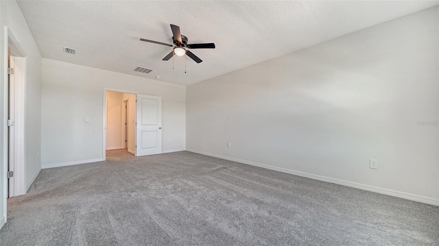 12728 Lateral Root Dr, Sarasota, FL 34238 - unfurnished bedroom featuring baseboards, carpet flooring, and ceiling fan