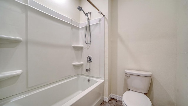 12728 Lateral Root Dr, Sarasota, FL 34238 - bathroom with shower / bathtub combination, baseboards, and toilet