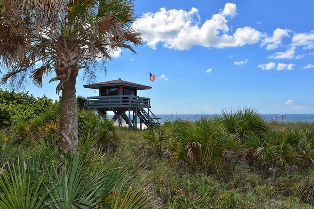 12728 Lateral Root Dr, Sarasota, FL 34238 - water view with stairway