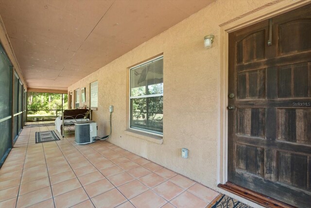 13719 Seminole Trl, Wimauma, FL 33598 - covered porch featuring central AC