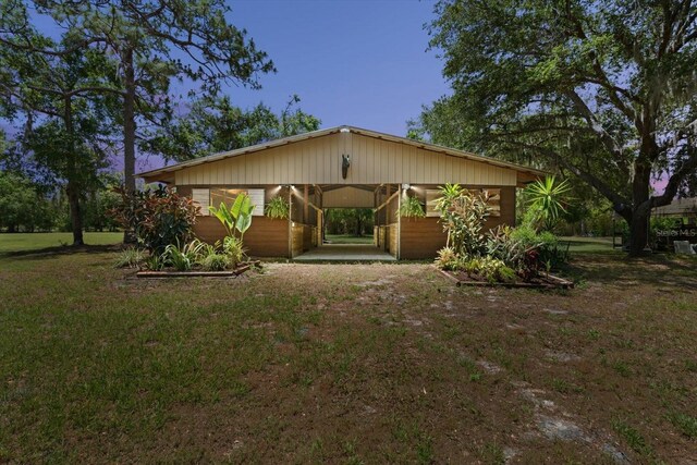 13719 Seminole Trl, Wimauma, FL 33598 - view of front of property featuring an attached carport