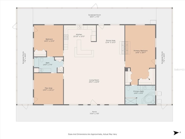 13719 Seminole Trl, Wimauma, FL 33598 - property floor plan