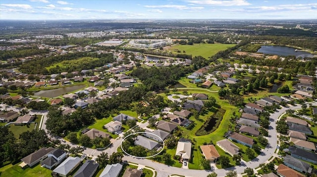 4402 Natures Reach Ter, Parrish, FL 34219 - view of property location with a large body of water and nearby suburban area