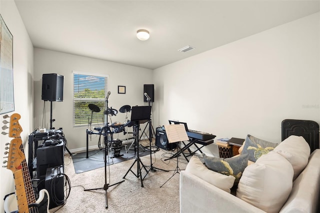 27519 Pasto Dr, Punta Gorda, FL 33983 - carpeted home office with baseboards