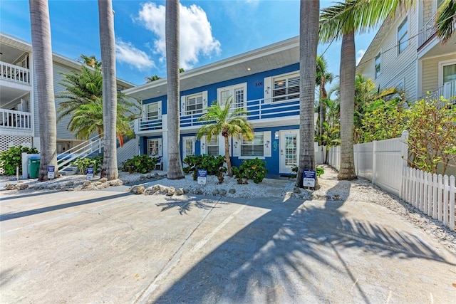 301 Highland Ave Unit 3, Bradenton Beach, FL 34217 - view of front of property featuring a balcony