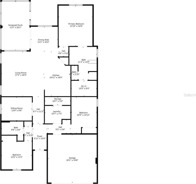 6185 SW 89th Ct, Ocala, FL 34481 - room layout