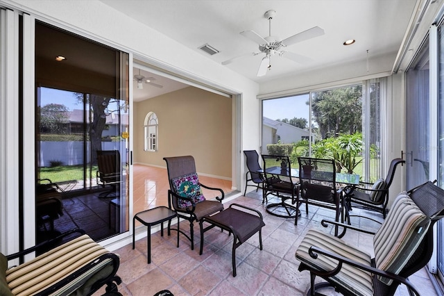 6222 Country Club Way, Sarasota, FL 34243 - view of sunroom / solarium