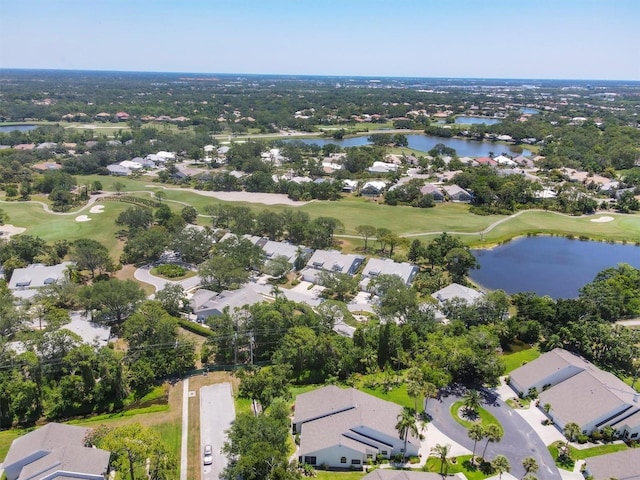 6222 Country Club Way, Sarasota, FL 34243 - aerial view of property's location with a golf club, a large body of water, and nearby suburban area