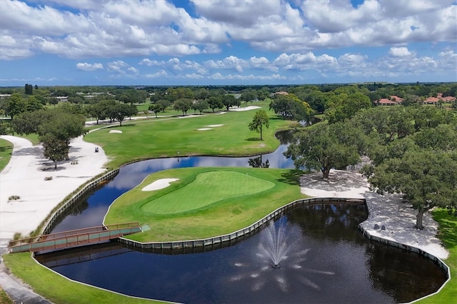 6222 Country Club Way, Sarasota, FL 34243 - aerial view of a golf club, a tree filled landscape, and a large body of water
