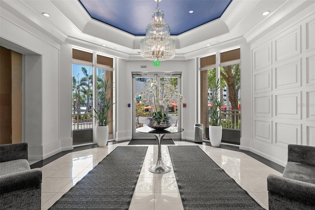 1350 Main St Unit 1703, Sarasota, FL 34236 - lobby with recessed lighting