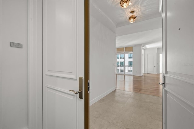 1350 Main St Unit 1703, Sarasota, FL 34236 - corridor with baseboards
