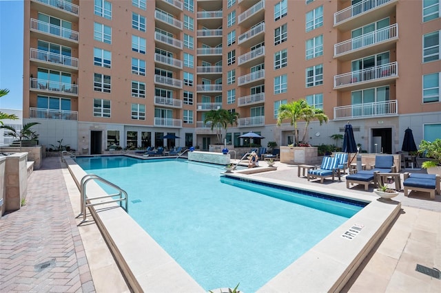 1350 Main St Unit 1703, Sarasota, FL 34236 - community pool featuring a patio area