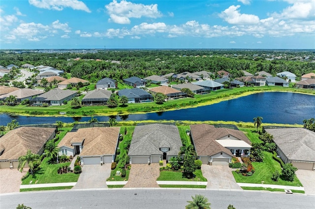 518 Chantilly Trl, Bradenton, FL 34212 - aerial perspective of suburban area with a nearby body of water