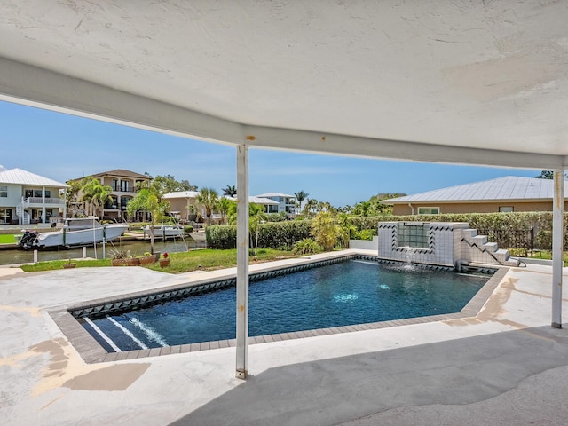 7779 Holiday Dr N, Sarasota, FL 34231 - outdoor pool featuring a patio area