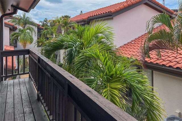 800 S Blvd Of The Presidents Unit 5, Sarasota, FL 34236 - view of balcony