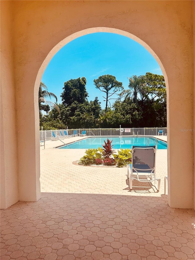 4208 Balmoral Way, Sarasota, FL 34238 - community pool with a patio