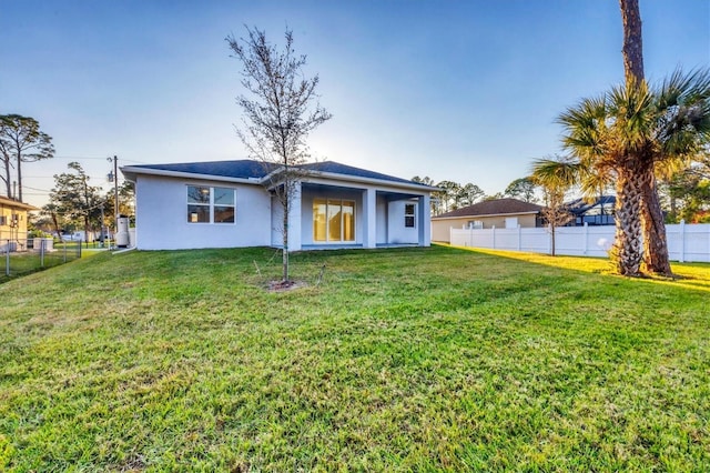 2258 Margaret Ln, North Port, FL 34286 - back of property with stucco siding