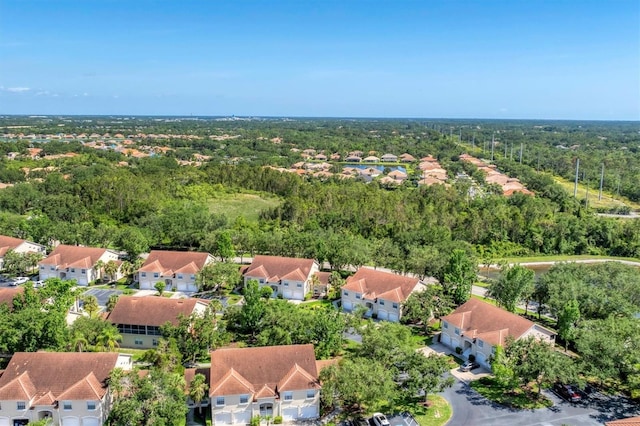 7160 Cedar Hollow Cir, Bradenton, FL 34203 - aerial view of residential area featuring a heavily wooded area