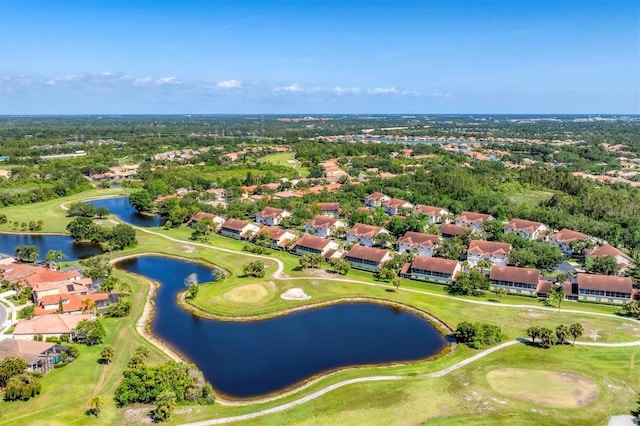 7160 Cedar Hollow Cir, Bradenton, FL 34203 - aerial overview of property's location with a nearby body of water and a golf course