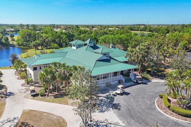 7160 Cedar Hollow Cir, Bradenton, FL 34203 - bird's eye view of a nearby body of water and a tree filled landscape