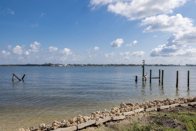 5912 Riverview Ln, Bradenton, FL 34209 - dock area featuring a water view