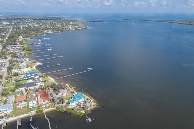 5912 Riverview Ln, Bradenton, FL 34209 - aerial view of property's location with a large body of water