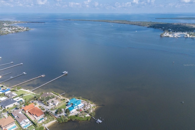 5912 Riverview Ln, Bradenton, FL 34209 - drone / aerial view of a nearby body of water