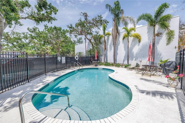 1221 N Palm Ave Unit 303, Sarasota, FL 34236 - community pool with a patio