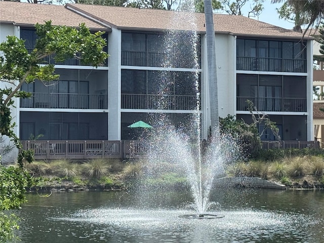 1170 Bird Bay Way Unit 206, Venice, FL 34285 - view of property featuring a water view