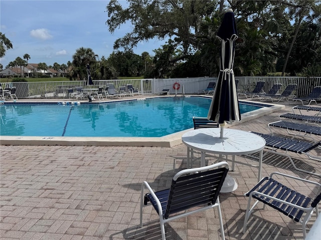 1170 Bird Bay Way Unit 206, Venice, FL 34285 - community pool with a patio area